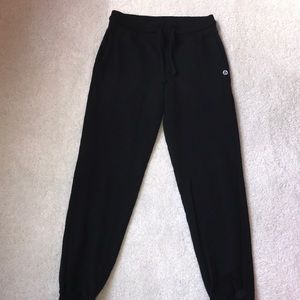 Solid Black American Giant Sweatpants